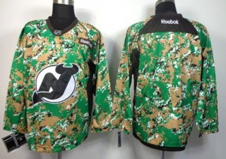 New Jersey Devils Blank 2014 Camo Jersey