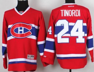 Montreal Canadiens #24 Jarred Tinordi Red CH Jersey