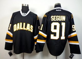 Dallas Stars #91 Tyler Seguin Black Jersey