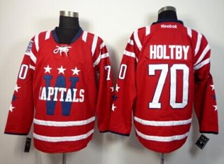 Washington Capitals #70 Braden Holtby 2015 Winter Classic Red Jersey