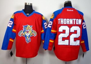 Florida Panthers #22 Shawn Thornton Red Jersey