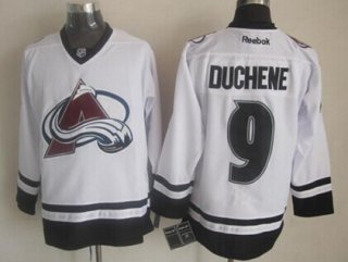 Colorado Avalanche #9 Matt Duchene 2014 White Jersey