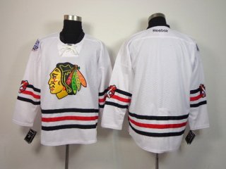 Chicago Blackhawks Blank 2015 Winter Classic White Jersey