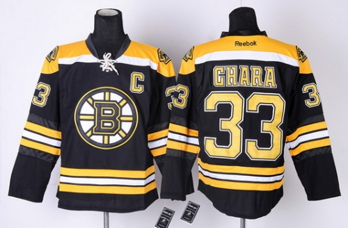 Boston Bruins #33 Zdeno Chara Black Jersey