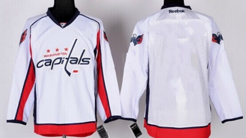 Washington Capitals Blank White Jersey