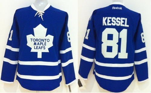 Toronto Maple Leafs #81 Phil Kessel Blue Jersey