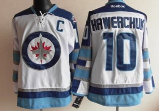 Winnipeg Jets #10 Dale Hawerchuk White Jersey