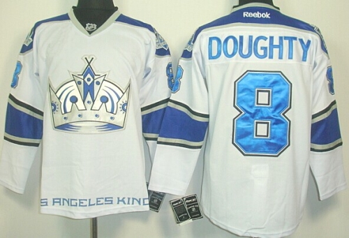 Los Angeles Kings #8 Drew Doughty White Third Jersey