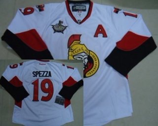 Ottawa Senators #19 Jason Spezza White 2012 All-Star Patch Jersey