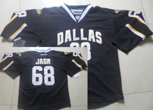 Dallas Stars #68 Jaromir Jagr Black Jersey