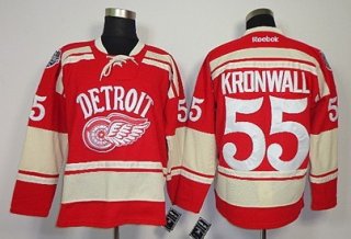 Detroit Red Wings #55 Niklas Kronwall 2014 Winter Classic Red Jersey