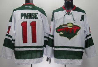 Minnesota Wild #11 Zach Parise 2014 White Jersey