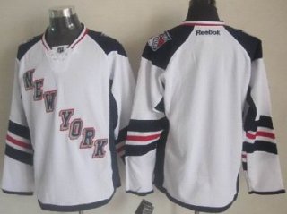 New York Rangers Blank 2014 Stadium Series White Jersey