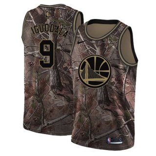 Nike Golden State Warriors #9 Andre Iguodala Camo NBA Swingman Realtree Collection Jersey