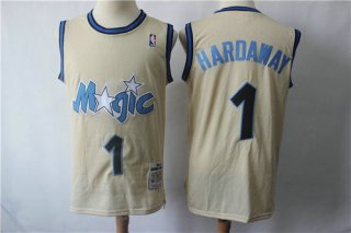 Orlando Magic #1 Hardaway Blue Throwback Jersey