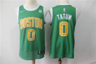 Nike Celtics 0 Jayson Tatum Green Stitched 2019 Swingman Earned Edition Jersey