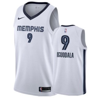 Nike Grizzlies #9 Andre Iguodala White Association Edition Men's NBA Jersey