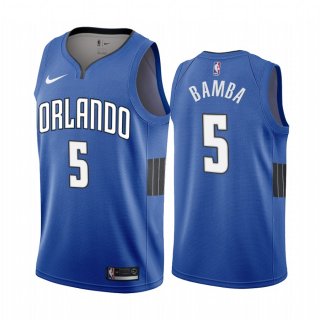 Nike Magic #5 Mohamed Bamba Blue 2019-20 Statement Edition NBA Jersey