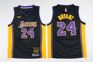 Lakers 24 kobe Bryant Black Mamba Nike Swingman Jersey