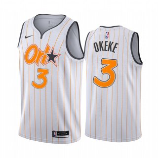 Nike Magic #3 Chuma Okeke White NBA Swingman 2020-21 City Edition Jersey