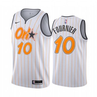 Nike Magic #10 Evan Fournier White NBA Swingman 2020-21 City Edition Jersey