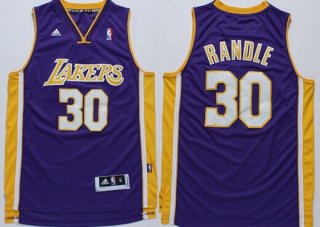 Los Angeles Lakers #30 Julius Randle Revolution 30 Swingman Purple Jersey