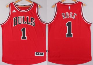 Chicago Bulls #1 Derrick Rose Revolution 30 Swingman 2014 New Red Jersey