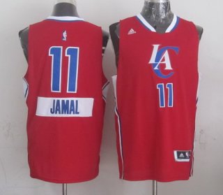 Los Angeles Clippers #11 Jamal Crawford Revolution 30 Swingman 2014 Christmas Day Red Jersey