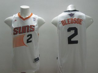 Phoenix Suns #2 Eric Bledsoe Revolution 30 Swingman White Jersey