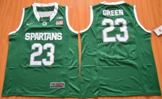 Men's Michigan State Spartans #23 Draymond Green Green College Basketball Nike Jersey