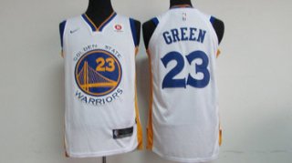 Men's Golden State Warriors #23 Draymond Green White 2017-2018 Nike Swingman Rakuten Stitched NBA Jersey