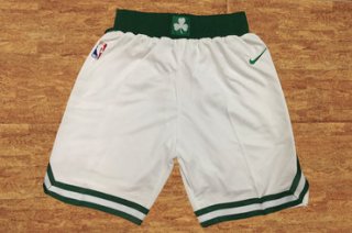 Men's Boston Celtics White Nike NBA Shorts