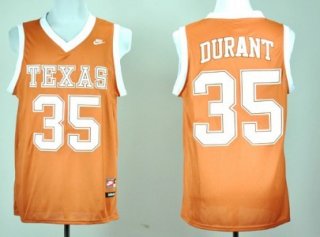 Texas Longhorns #35 Kevin Durant Burnt Orange Jersey