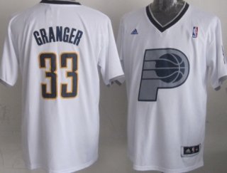 Indiana Pacers #33 Danny Granger Revolution 30 Swingman 2013 Christmas Day White Jersey