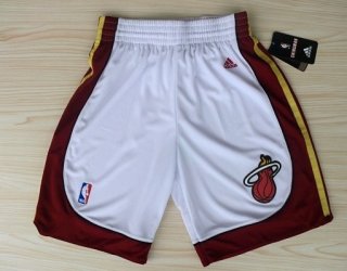 Miami Heat White Short