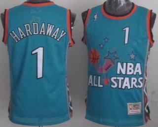 NBA 1996 All-Star #1 Penny Hardaway Green Swingman Throwback Jersey