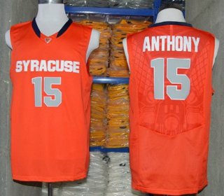 Syracuse Orange #15 Camerlo Anthony 2014 Orange Jersey