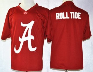 Alabama Crimson Tide Blank Roll Tide Team Pride Fashion Red Jersey