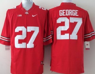 Ohio State Buckeyes #27 Eddie George 2014 Red Limited Jersey