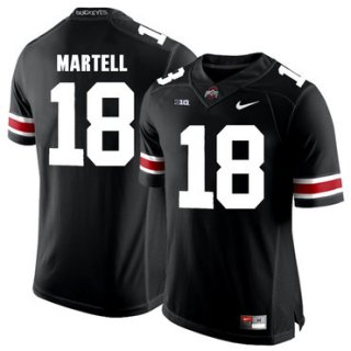 Ohio State Buckeyes 18 Tate Martell Black College Football Jersey