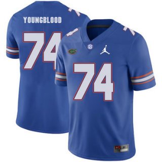 Florida Gators 74 Jack Youngblood Blue College Football Jersey