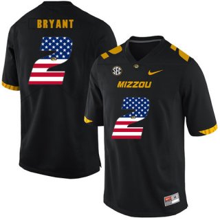 Missouri Tigers 2 Kelly Bryant Black USA Flag Nike College Football Jersey