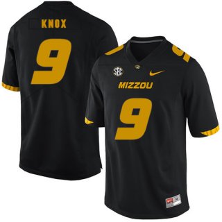 Missouri Tigers 9 Jalen Knox Black Nike College Football Jersey