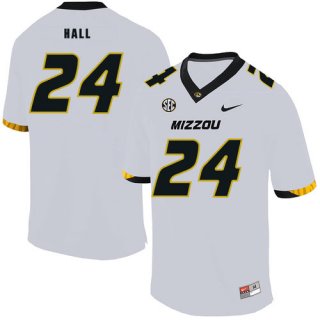 Missouri Tigers 24 Terez Hall White Nike College Football Jersey