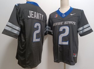 Men's Boise State Broncos #2 Ashton Jeanty Black 2024 F.U.S.E. Vapor Limited Stitched Football Jersey