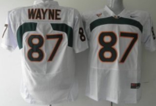 Miami Hurricanes #87 Wayne White Jersey