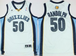 Memphis Grizzlies #50 Zach Randolph Revolution 30 Swingman White Jersey