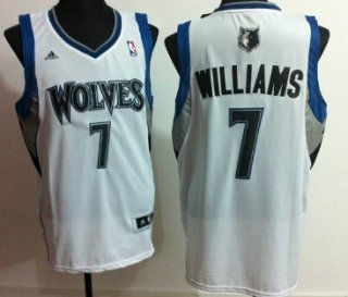 Minnesota Timberwolves #7 Derrick Williams Revolution 30 Swingman Blue Jersey