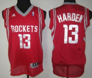 Houston Rockets #13 James Harden Red Swingman Jersey