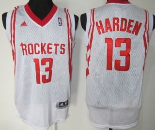 Houston Rockets #13 James Harden White Swingman Jersey